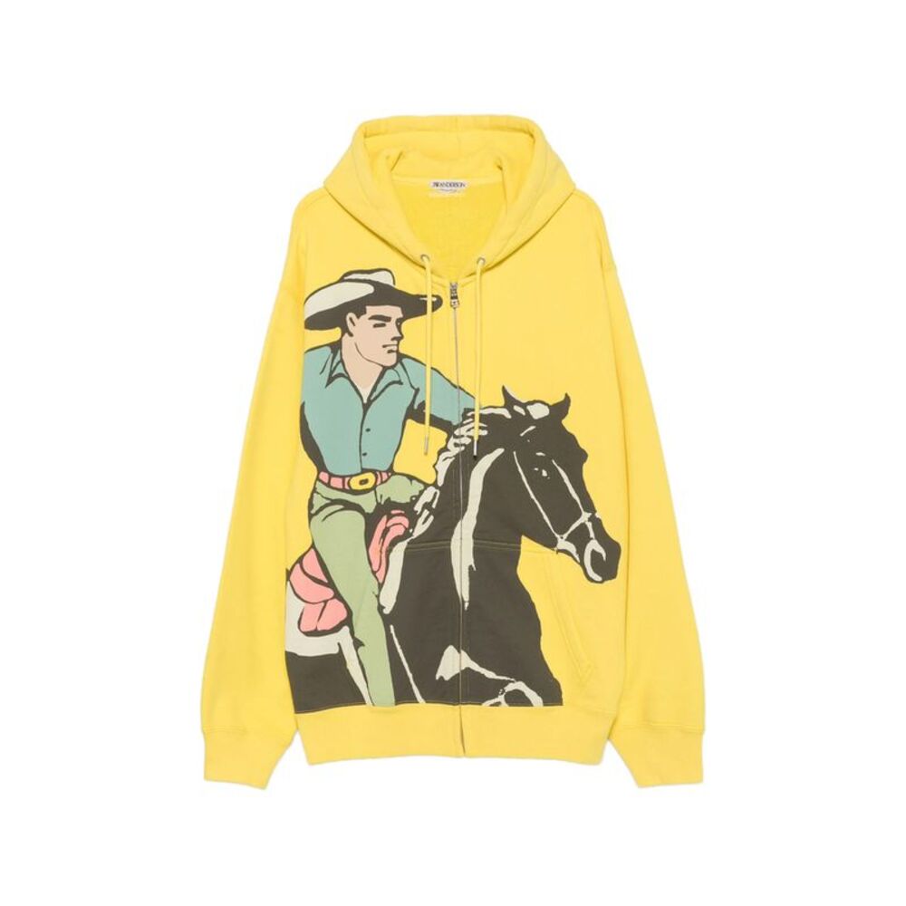 Jw Anderson Yellow Sweaters & Knitwear - Hoodies Men